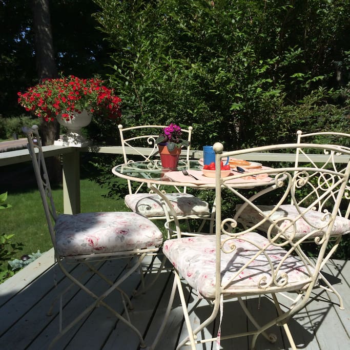 Morning on the Deck
