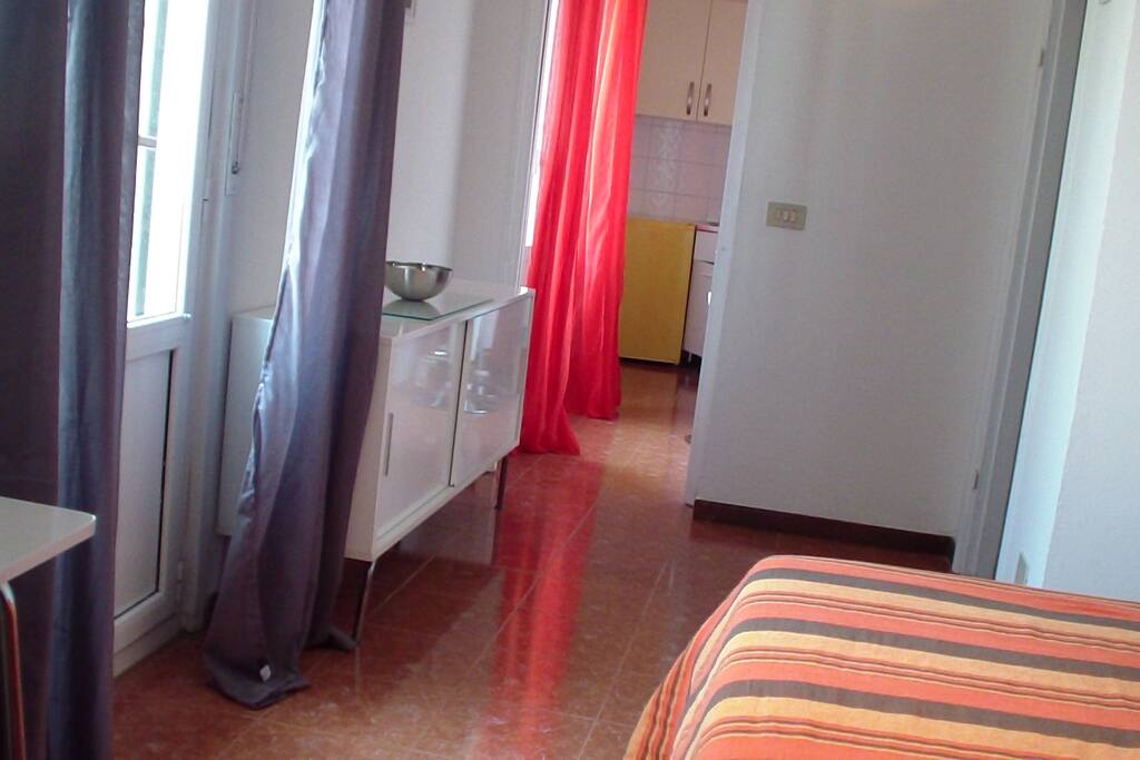 living and kitchen