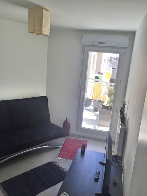 Vue de la chambre.