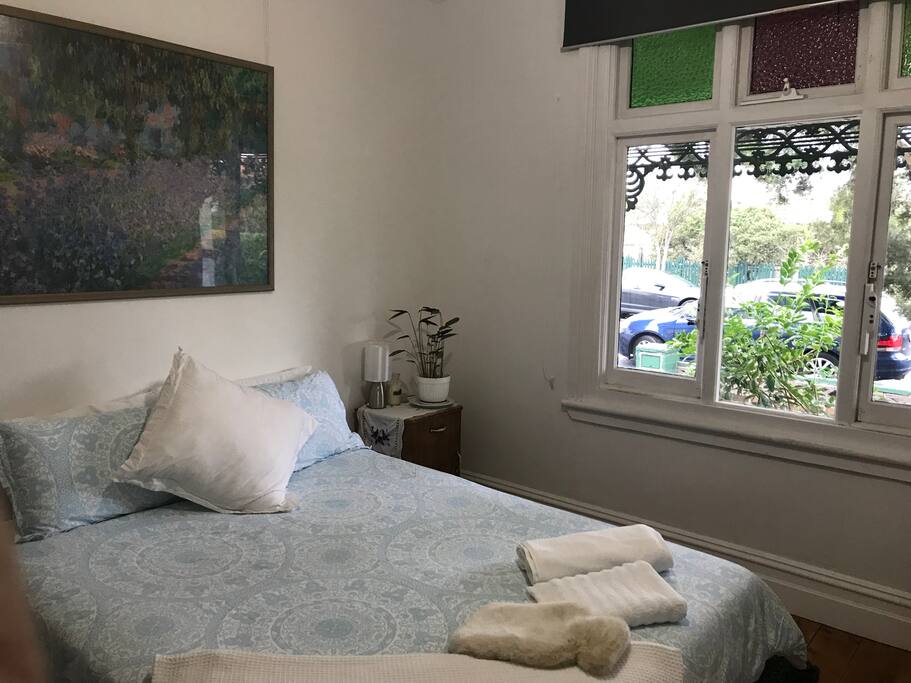 Bedroom one. Queen Size bed