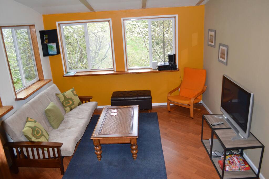 Lower living room