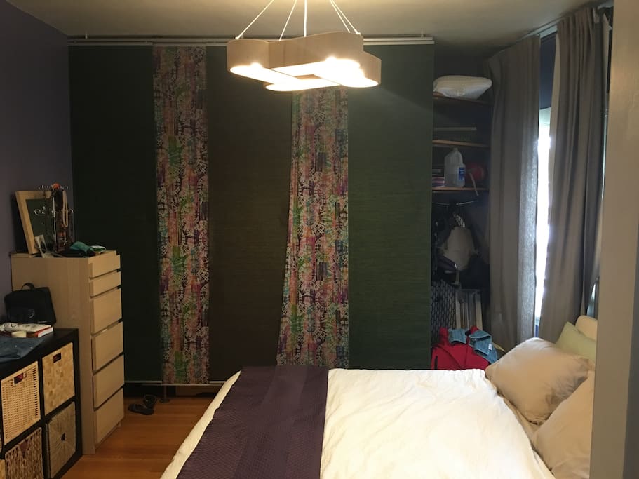 Your bedroom.