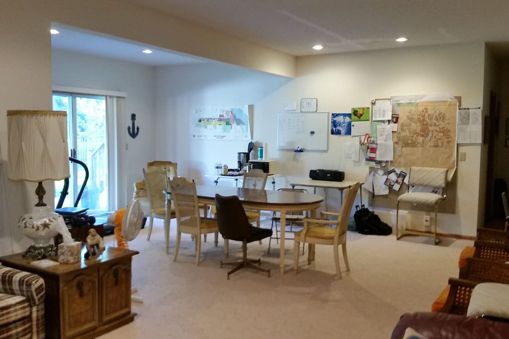 Large Family Room area (shared, but mostly unused by us)