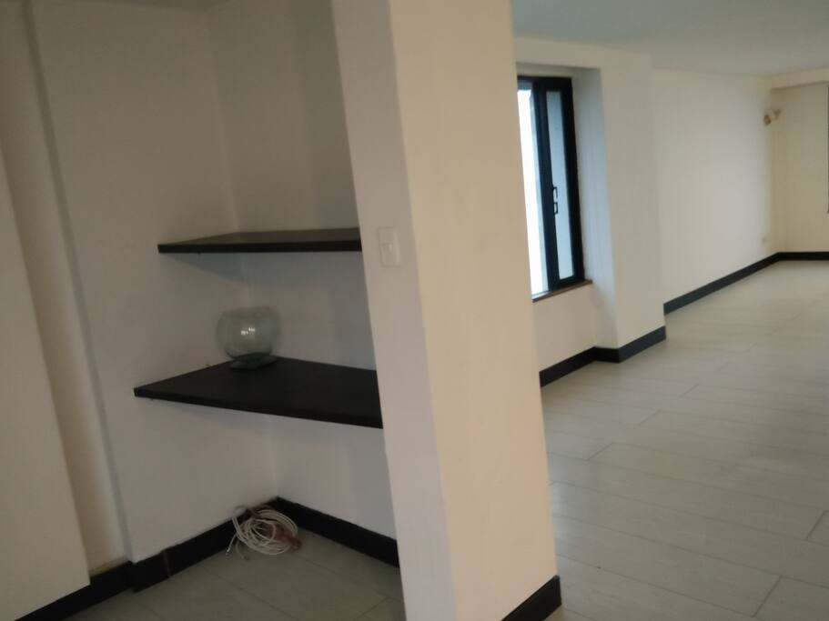 Dinning Room Shelving Space