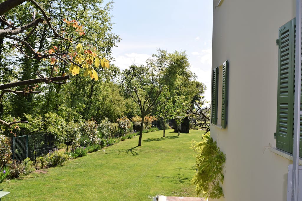 Casa Nostra Garden looking West