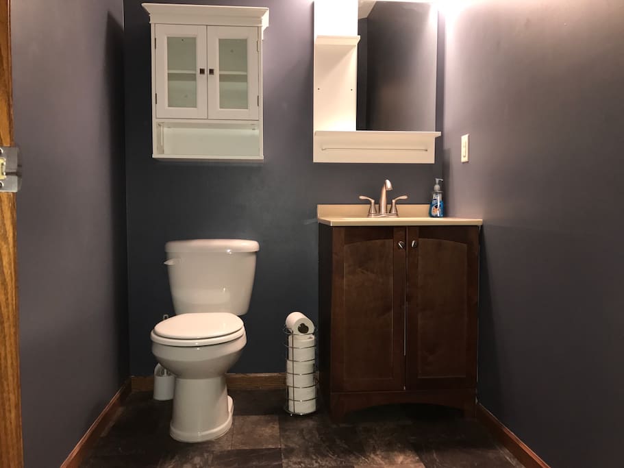 1/2 Bathroom on first level