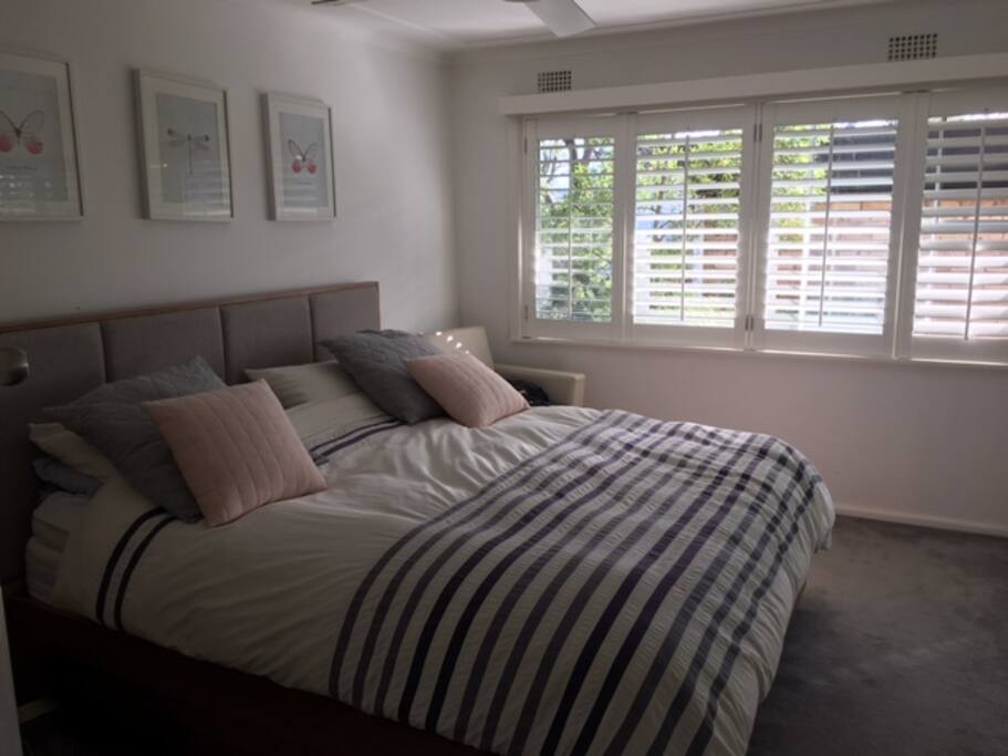 Main bedroom with King sized bed