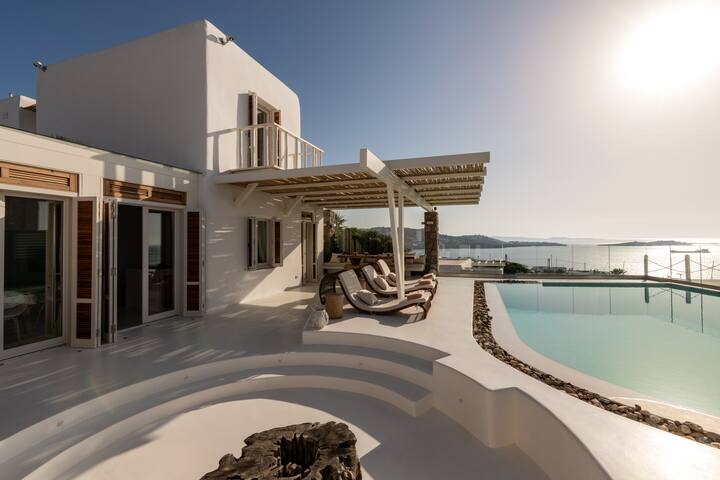 Ocean View Villa Mykonos Center 3 Min Walk to Town gallery image 2