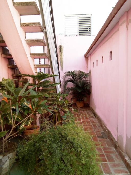 The private entrance(privacy is important)