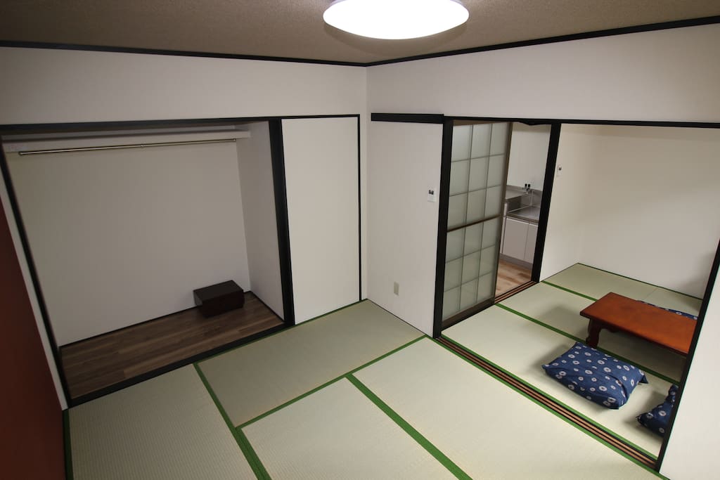 Japanese tatami room!