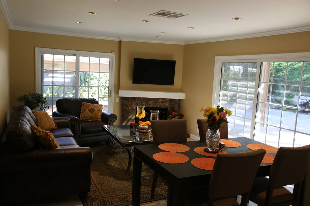 open family room