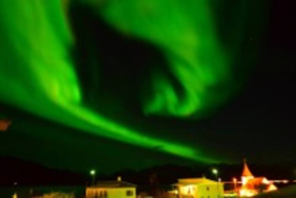 Northernlight in Hrísey