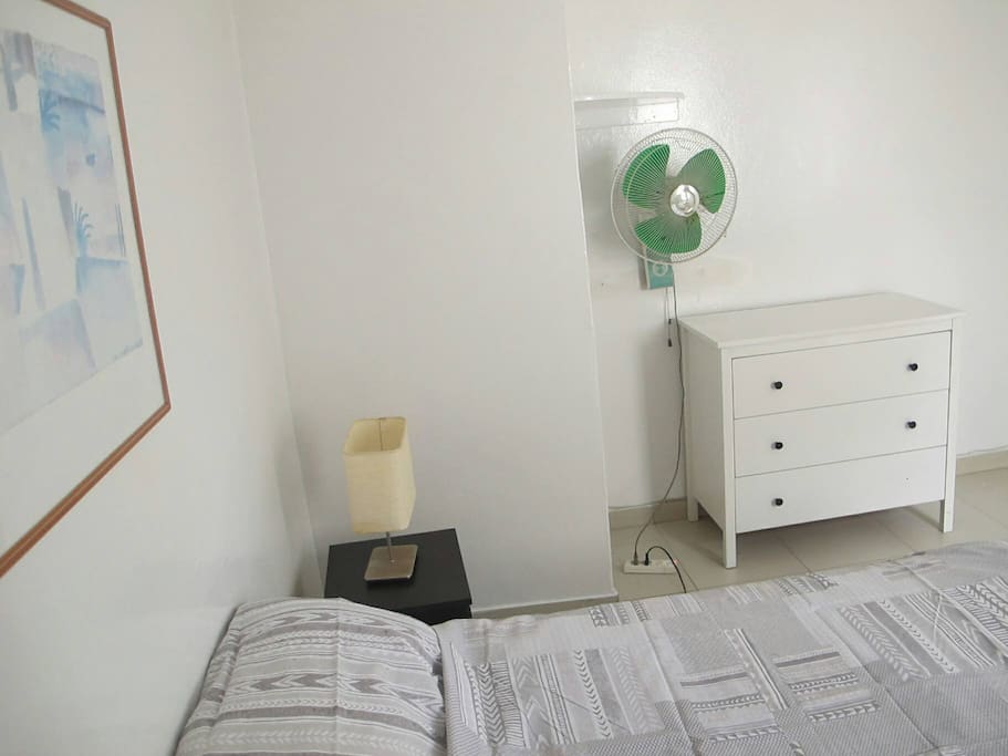 chambre climatisée et ventilée