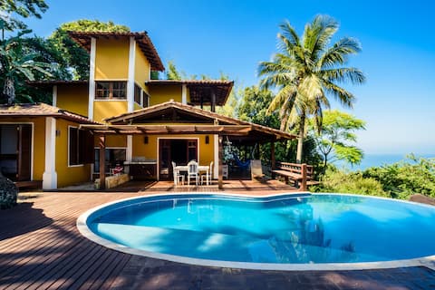 Refuge in Ilhabela, beautiful sea view