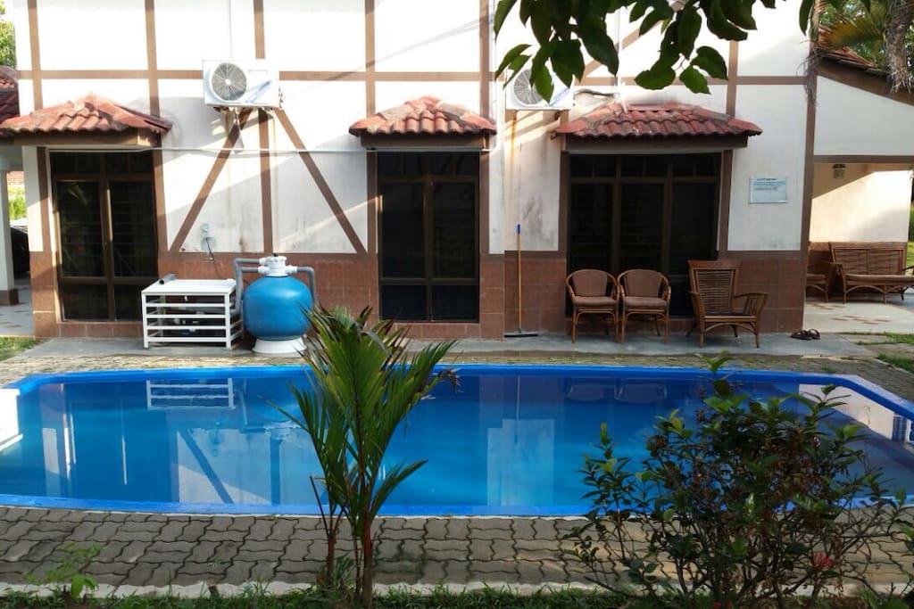 Private swimming pool