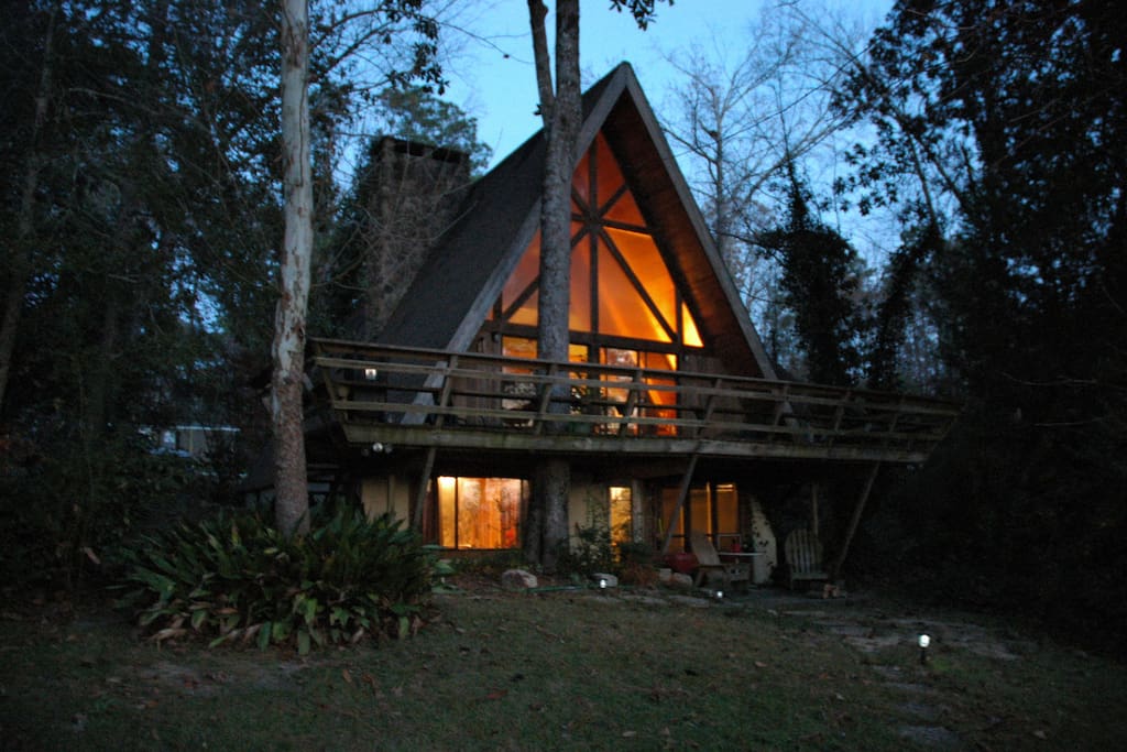 Secluded on 1.5 acres with no neighbors in sight