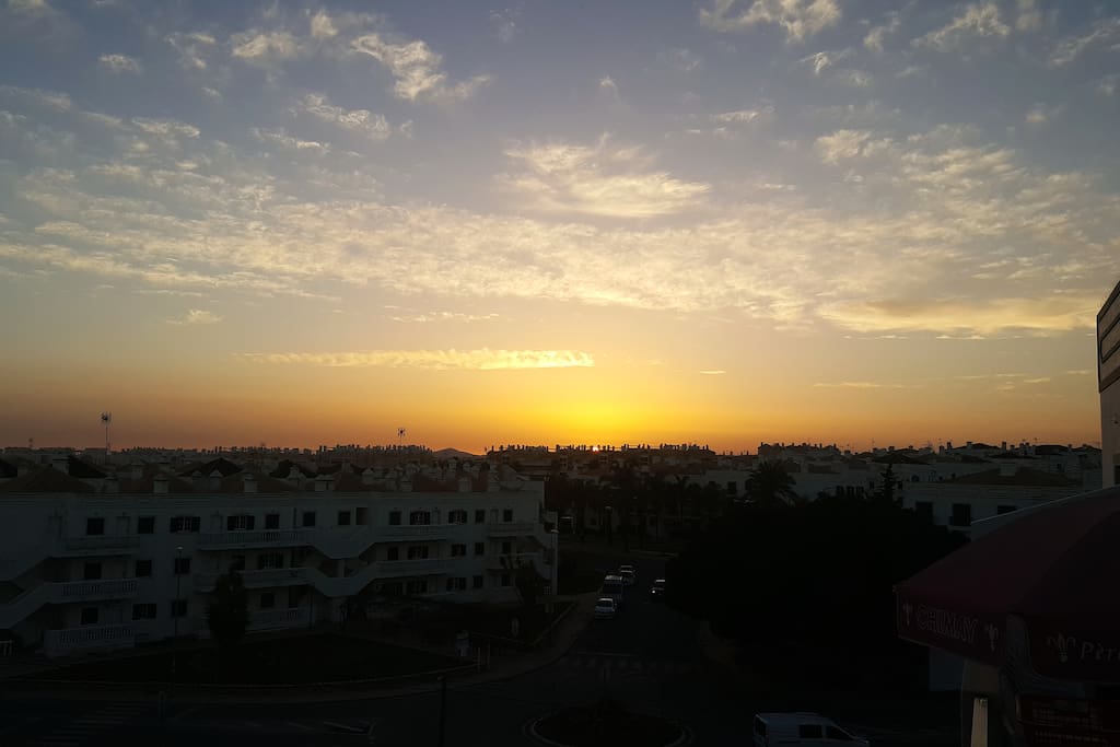 Afternoon sunset always superb