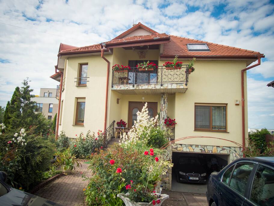 panoramic view of the house
