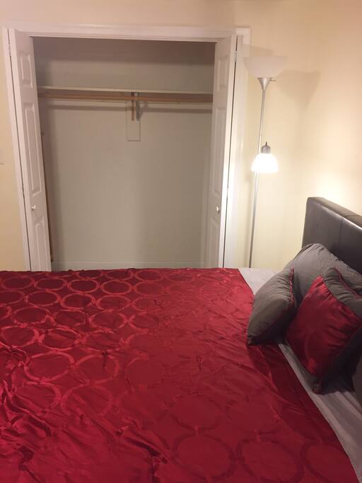Guest room.
Room include big lighted up closet.