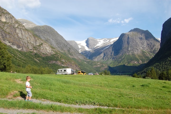 Hyseth Camping, Cabin #7 - Cabins for Rent in Skei, Sogn og fjordane,  Norway - Airbnb