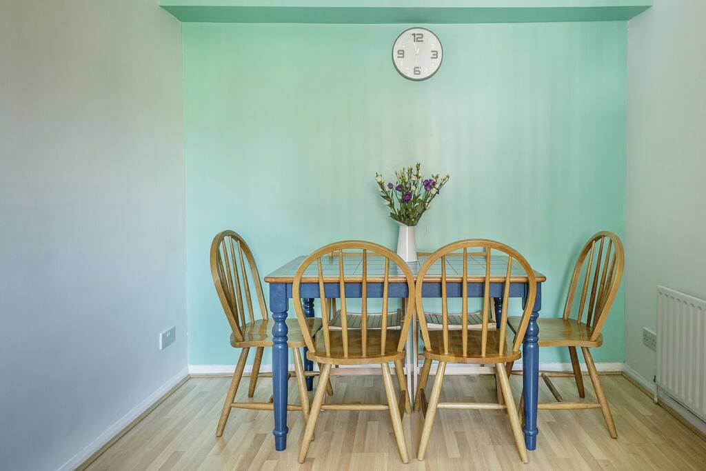 Dining area within the kitchen