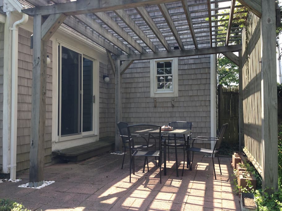 private patio