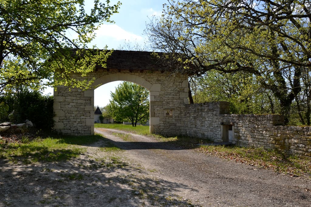 Entrée de la propriété