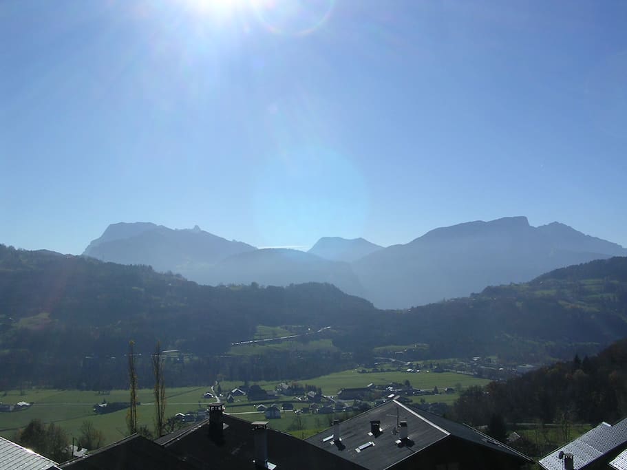 vue depuis l'appartement