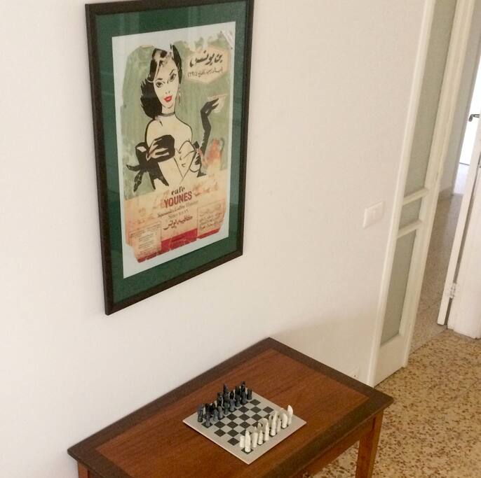 Our coffee merchant's poster