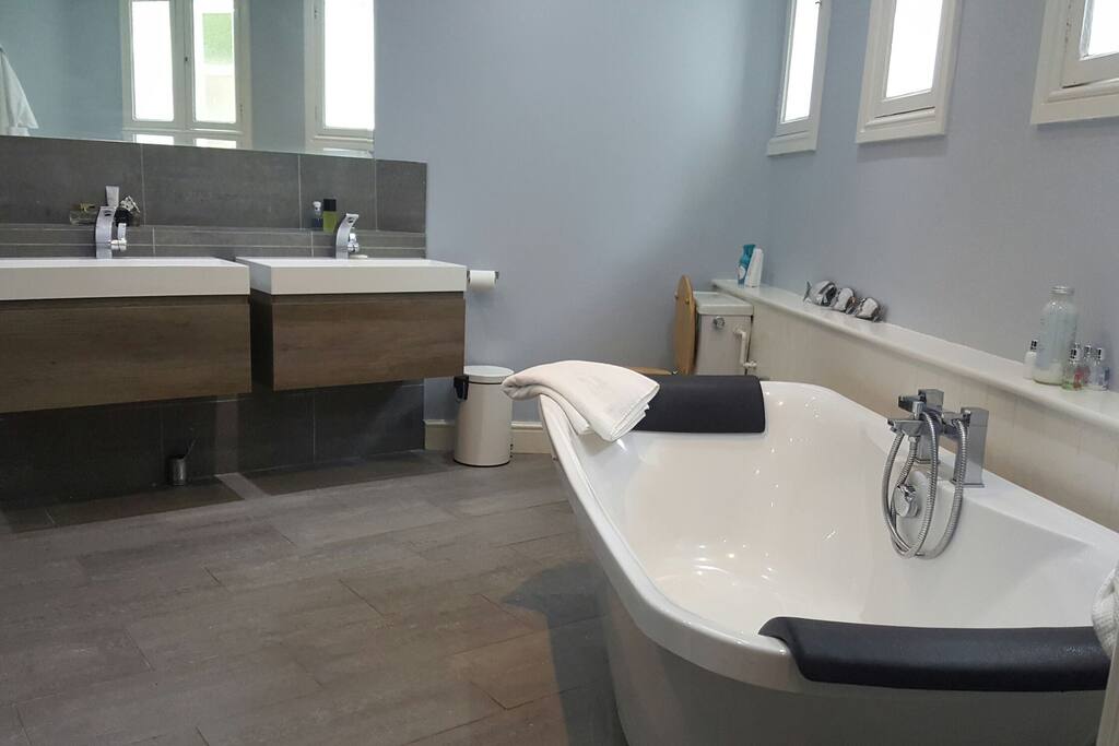 If you dont fancy a shower theres a bath big enough for two