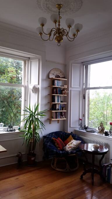 Open-plan living room.