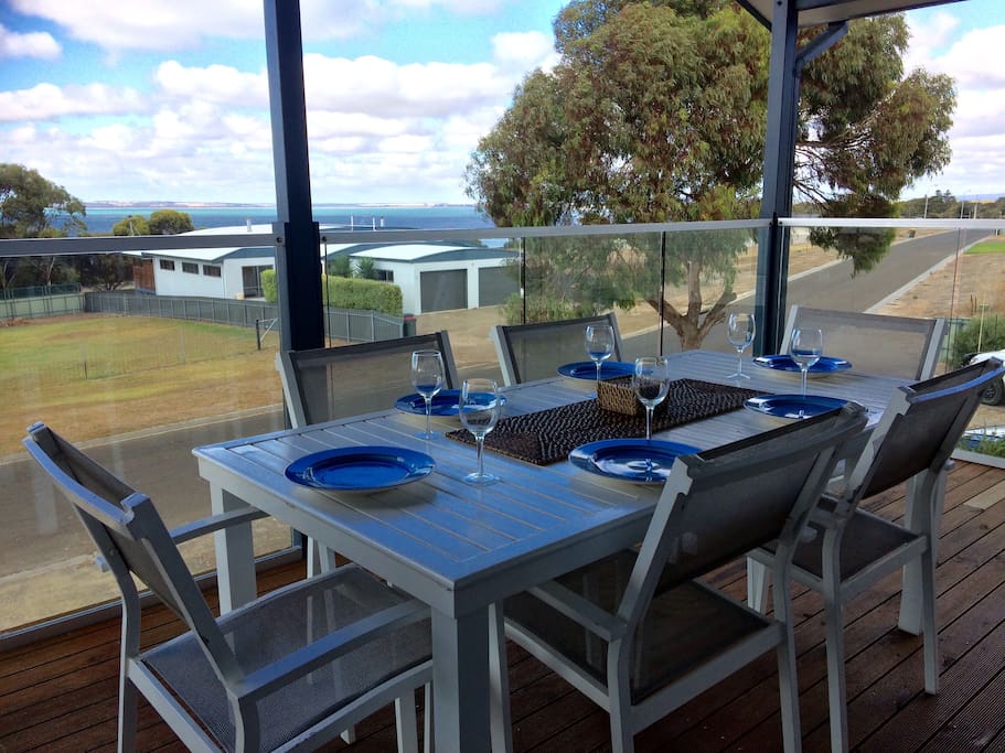 Sea views from balcony