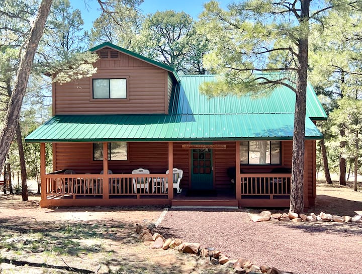 Walker Woods Cabin in HeberOvergaard Cabins for Rent in Heber