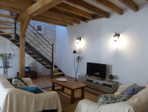 Joëlle's house.