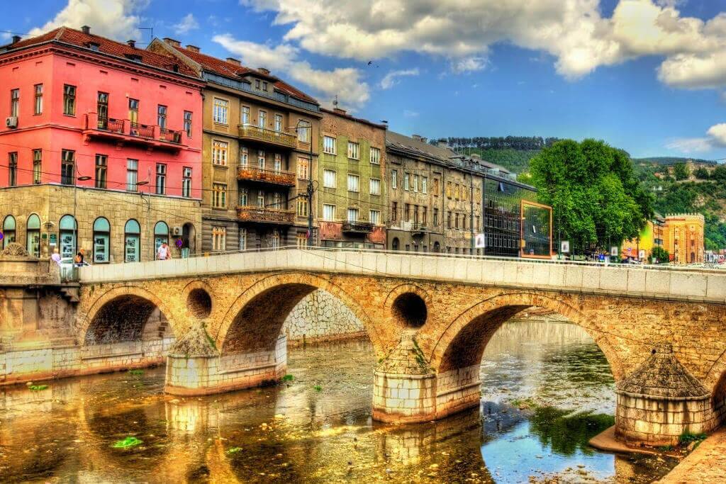 Sarejevo - Miljacka river