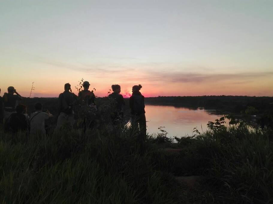 actividades: atardeceres en la orilla del río