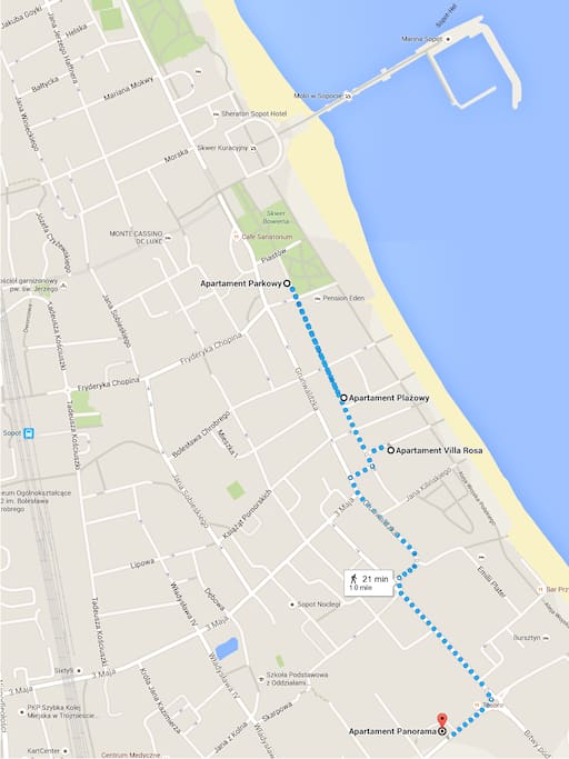 My Apartments Location Map