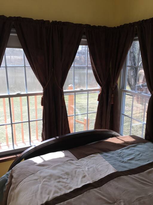 The view when you awake in the morning.