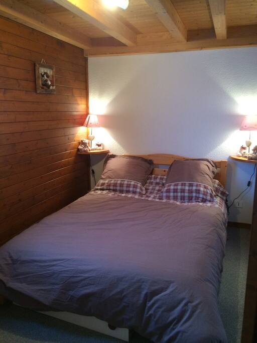 Chambre fermee en bas