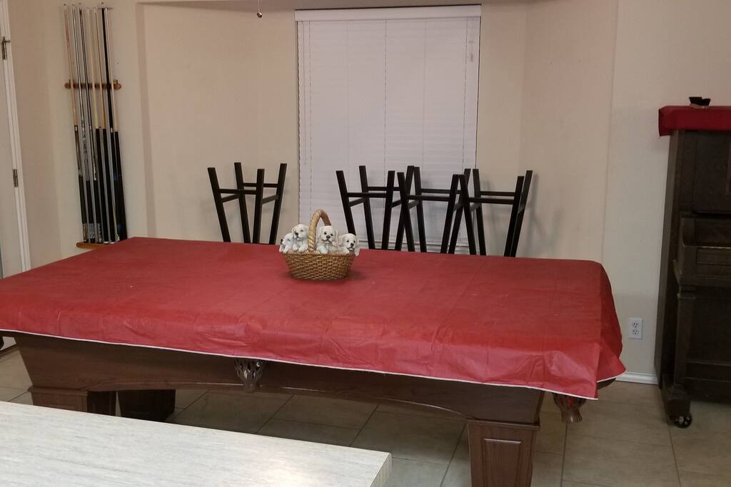 Pool Table - Ping Pong Table