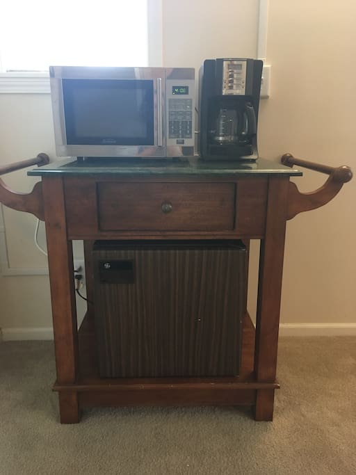 Refrigerator Microwave Coffee maker