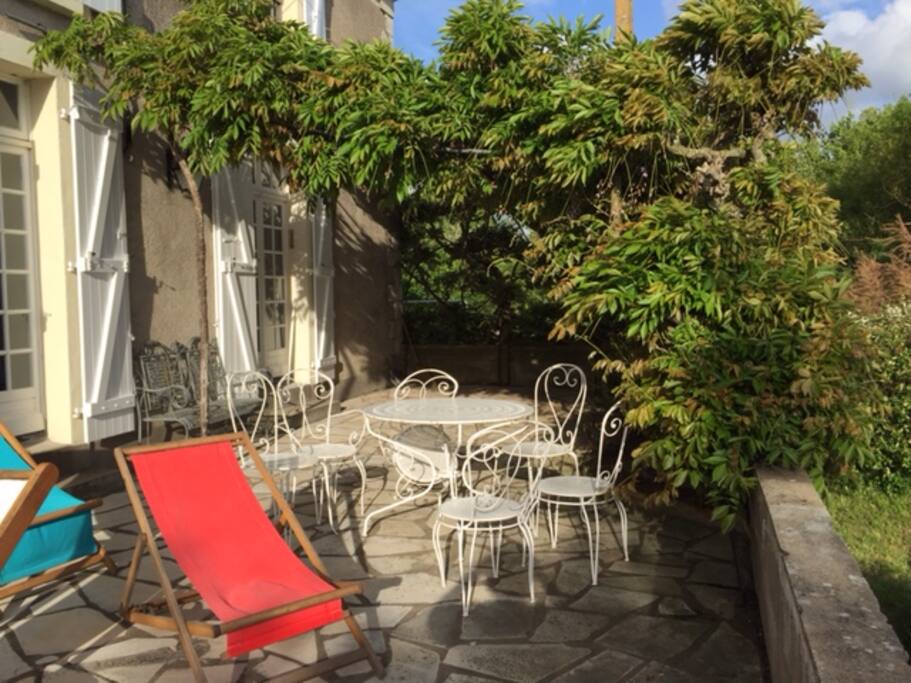 Terrasse en plein sud