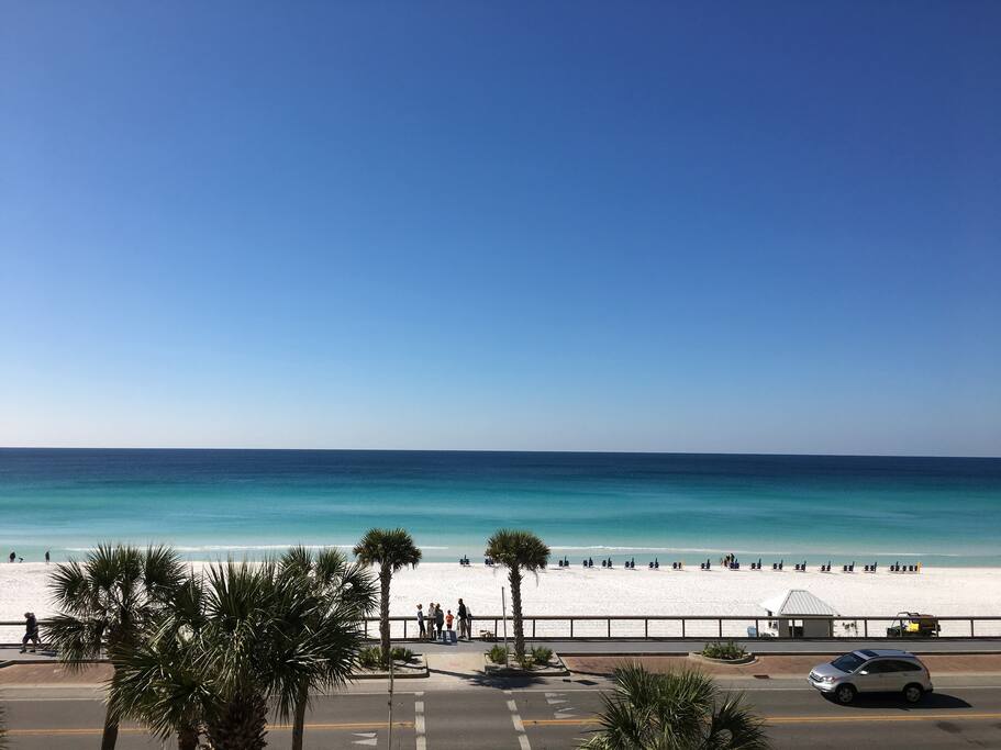 Stunning view from the balcony