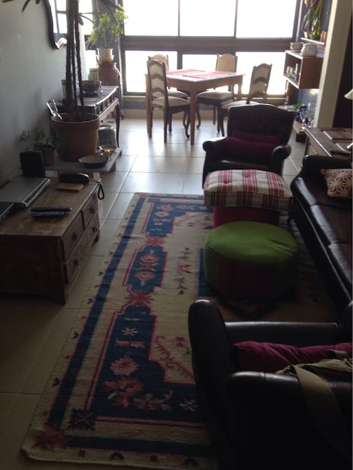 Sala estar e Jantar, com ar condicionado