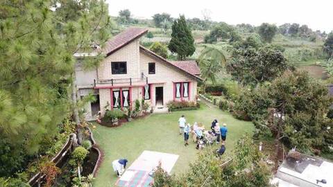 Villa 12.12 with flower garden and pool
