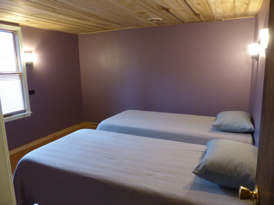 Beech Grove room provides a tranquil setting for two.