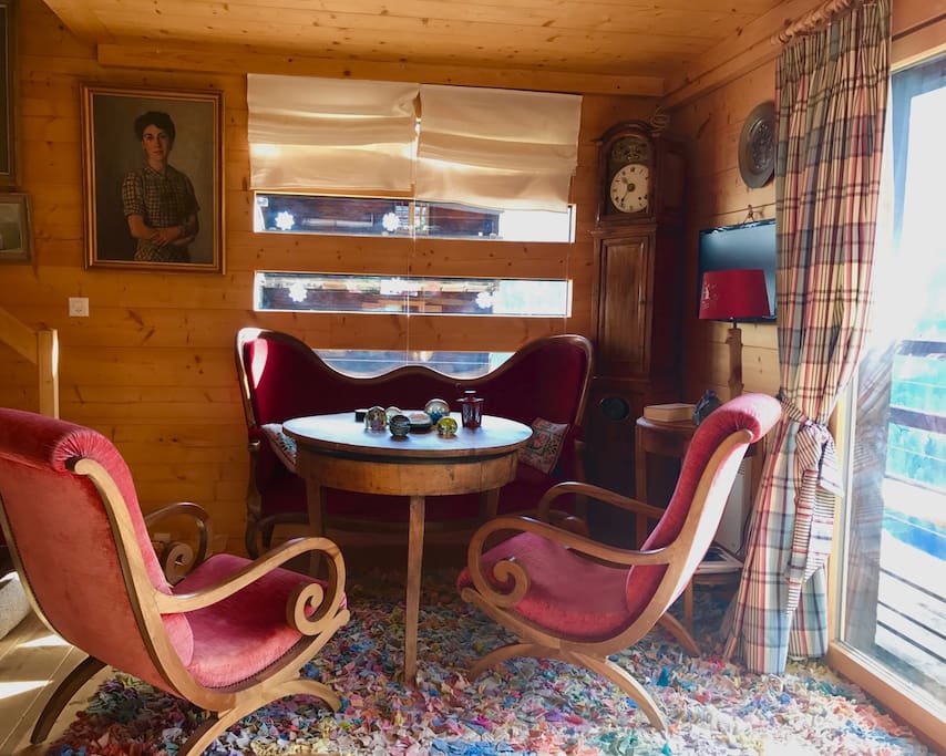 Salon grand chalet