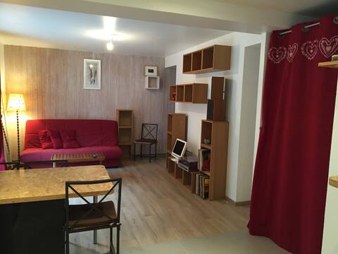 Apt 1à4pers in Crolles: between Grenoble-Chambéry!