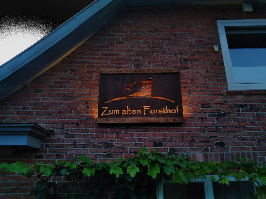 das Forsthof Logo mehr unter www.zum-alten-forsthof.de