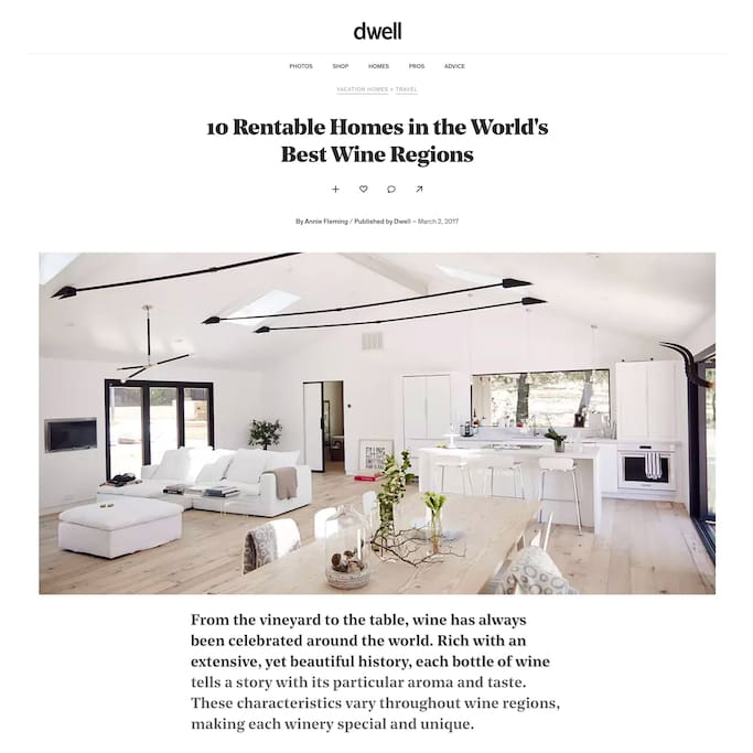 Dwell magazine feature